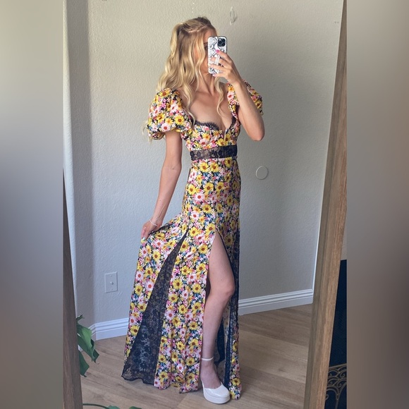 For Love And Lemons Dresses & Skirts - NEW For Love and Lemons Silvia Floral Maxi Dress